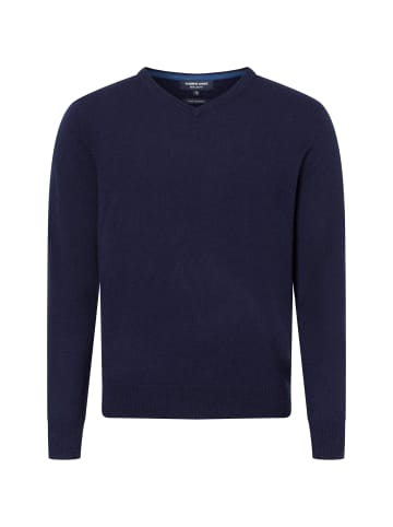 Andrew James Strickpullover in marine - 0008