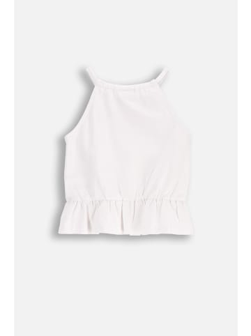 Coccodrillo Ärmelloses T-Shirt in weiß