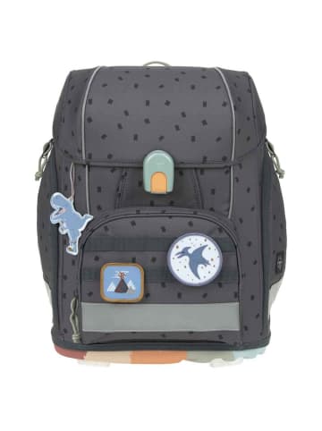 Lässig School Set Boxy Unique - Schulranzen Set 7tlg. (Gradient Green/Blue) in Speckles Anthracite