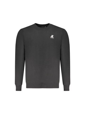 U.S. Polo Schwarz Baumwolle Herren Sweatshirt