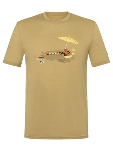 super.natural M HOT DOG TEE in Beige