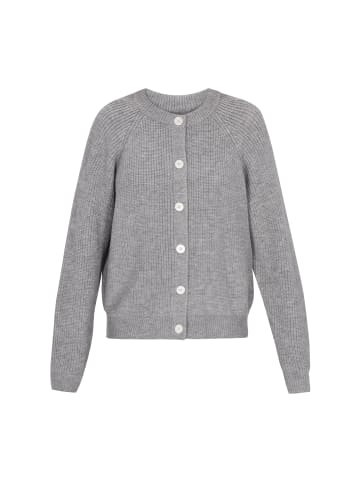 DreiMaster Women Cardigan in grey melange