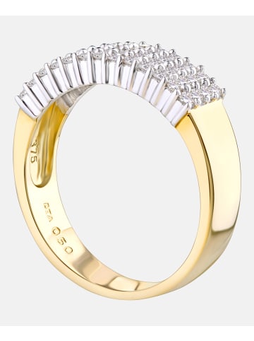 Diamant L'éternel Eternity-Ring aus 375 Gelbgold mit 0.50 Karat Diamant