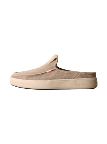 natural world Leder-Pantoletten Beige