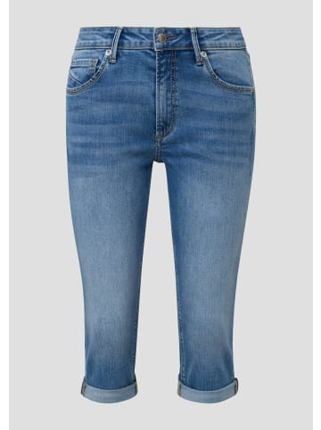 QS Jeans-Hose 3/4 in Blau