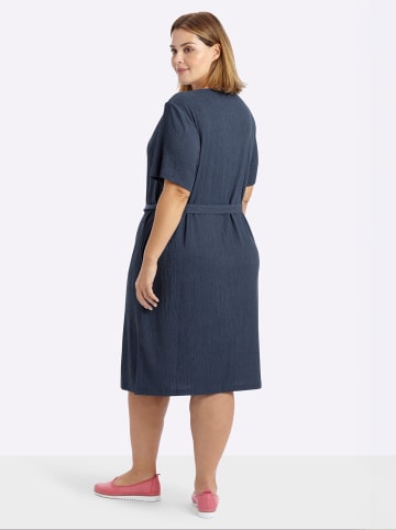 sheego Kleid in rauchblau