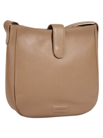 Bugatti Handtasche ELSA echt Leder in sand