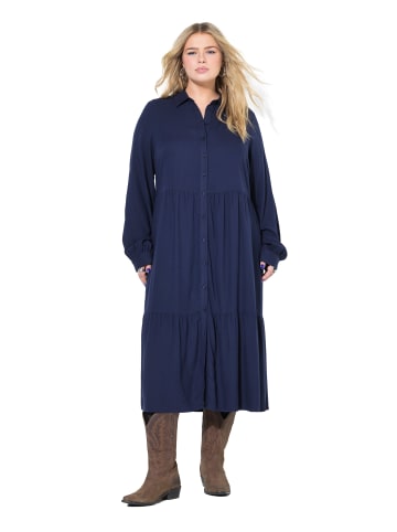 Studio Untold Midikleid in marine