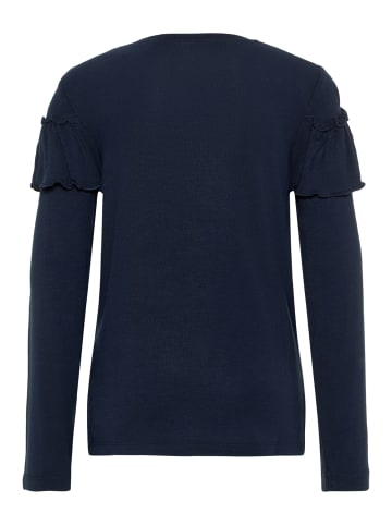 name it Mädchen Sweatshirt mit Rüschen
