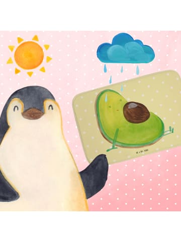 Mr. & Mrs. Panda Badteppich Avocado Schwangerschaft ohne Spruch in Gelb Pastell