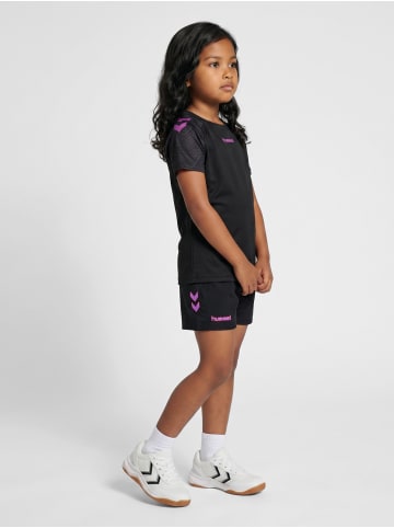 Hummel T-Shirt Hmlblaze Kinder in BLACK/DAHLIA
