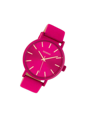 Oozoo Armbanduhr Oozoo Timepieces violett, fuchsia groß (ca. 42mm)