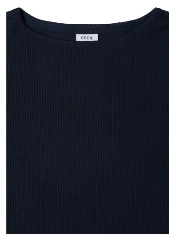 Cecil Langarmshirt in universal blue