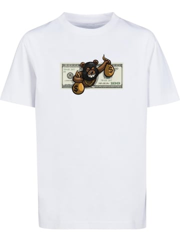 Mister Tee Shirt "Kids Money Bear Tee" in Weiß
