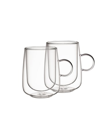2er Set Latte-Macchiato-Gläser Artesano Hot & Cold in Transparent 250 ml