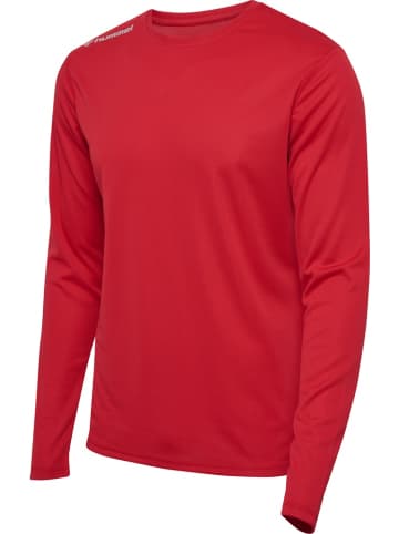 Hummel T-Shirt "Hmlrun Jersey L/S" in Rot