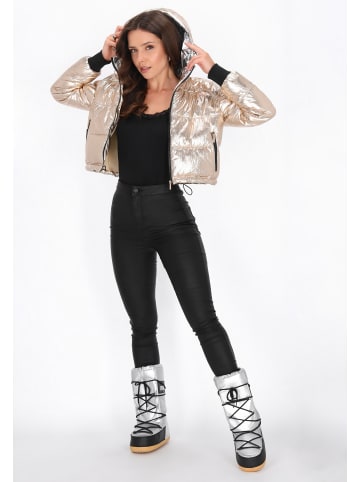 faina Women Jacket in gold