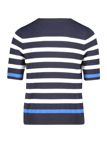 Betty Barclay Strickpullover mit Aufdruck in Brown/Cream