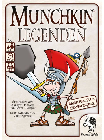 Pegasus Spiele Munchkin Legenden 1+2