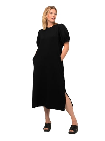 Ulla Popken Midikleid in schwarz