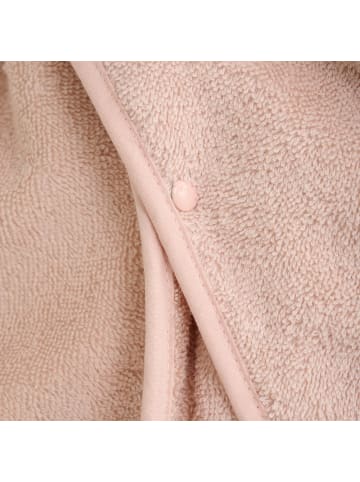 Pippi Babywear Bademantel "Hooded Bath Poncho" in Rosa