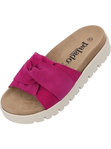 Palado Plateau-Pantoletten Omayra in Fuchsia