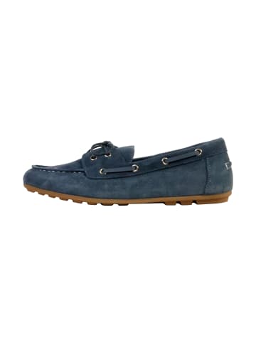 Divine Factory Alénoa-Leder-Mokassin Blau