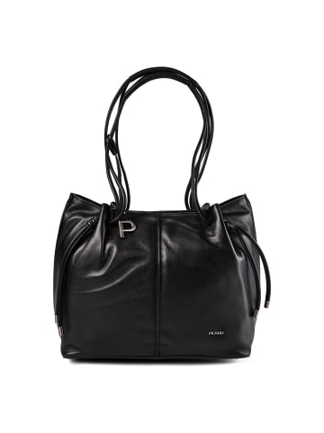 PICARD Boom Schultertasche Leder 35 cm in schwarz