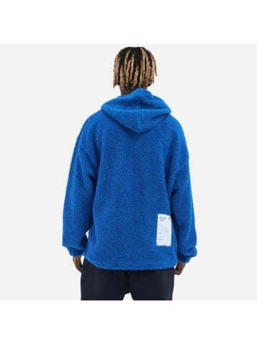 Megaman Teddy Basic Hoodie Oversize in Royalblau