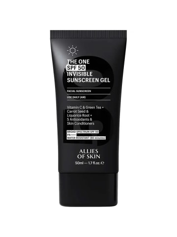 ALLIES OF SKIN Sonnenschutz The One SPF 50 Invisible Sunscreen Gel, 50 ml