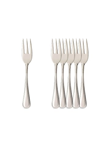 Villeroy & Boch 6er Set Kuchengabel Neufaden Merlemont 14,6 cm in edelstahl