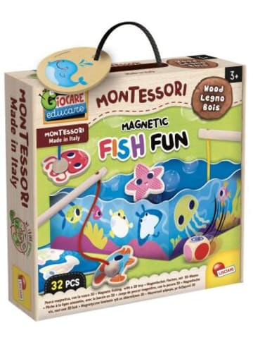 Liscianigiochi Spiel - MONTESSORI Holz Angel Spiel