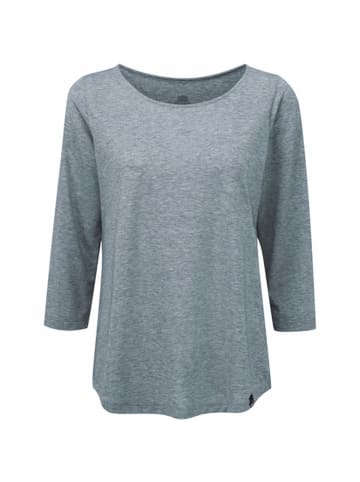 sherpa Shirt Asha 3/4 in Grau