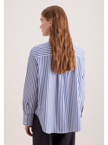 Seidensticker Hemdbluse Regular in Mittelblau