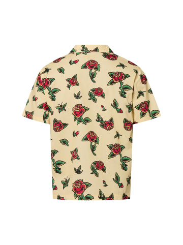 Santa Cruz Freizeithemd Flash Roses in zitrone mehrfarbig - 0001