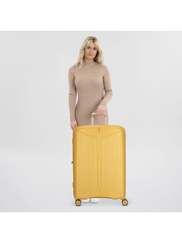 Jump Evae 4 Rollen Trolley 76 cm mit Dehnfalte in jaune