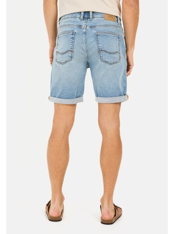 Camel Active fleXXXactive® Jeansshorts im Regular Fit in Hellblau