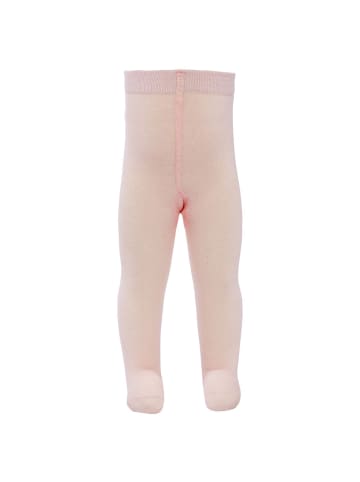 ewers 1er Pack Strumpfhose mit Rüsche am Po in baby rose