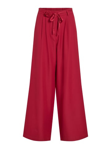 Vila Wide Leg Hose in Jester Red