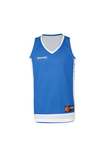 Spalding Tanktop Reversible in blau / weiß