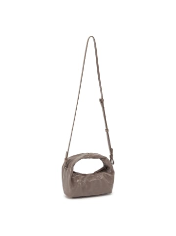 Les Visionnaires Greta Schultertasche Leder 20 cm in vanilla latte