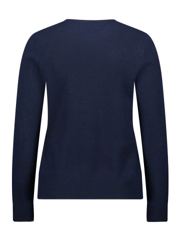 Betty Barclay Kaschmir-Pullover mit Rundhalsausschnitt in dunkelblau