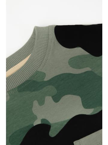 Coccodrillo T-Shirt mit kurzen Ärmeln in grün