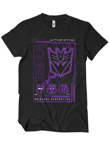Transformers T-Shirt "Decepticon Original Generation Big Tall T-Shirt" in Schwarz