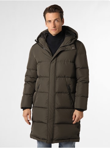 Finshley & Harding London Daunenmantel in oliv