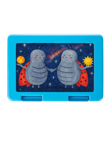 Mr. & Mrs. Panda Bento Box Sternzeichen Zwilling Design ohne Spruch in Weiß