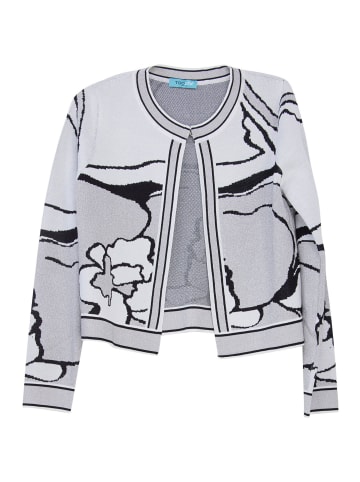 TOOCHE Cardigan "Cardigan Muster" in Schwarz