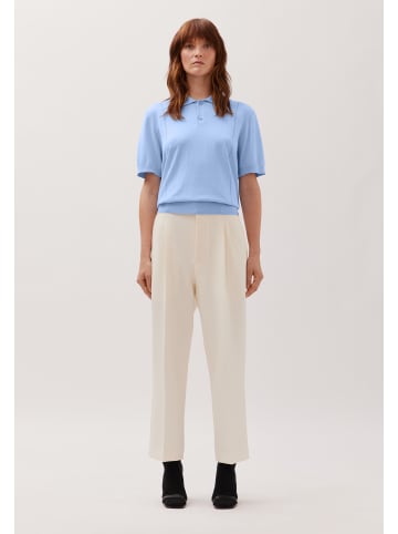 Studio Seidensticker Strick Polo Regular in Hellblau