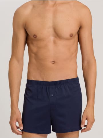 Hanro Boxer Cotton Sporty in midnight navy