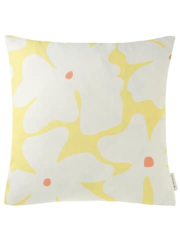 Tom Tailor TT Kissenhülle Scandi Flower 45 x 45 cm in 2 Farben 1 in Gelb